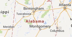 Alabama AL map2